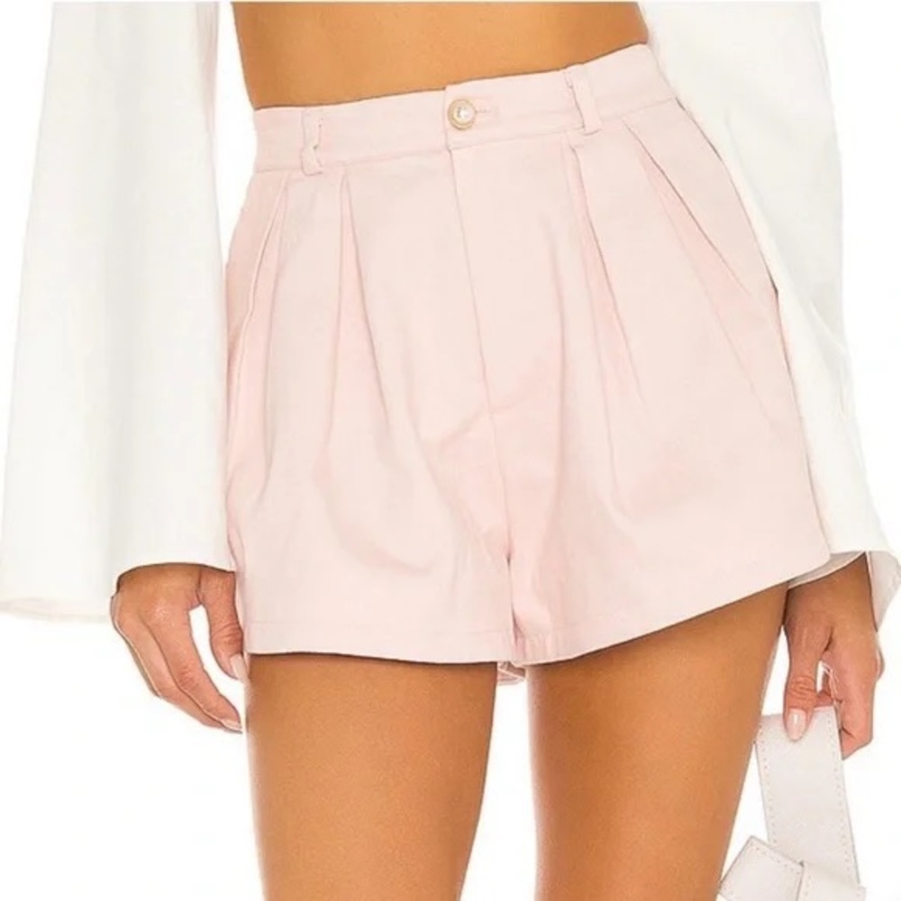 Majorelle Pleated Shorts Size M